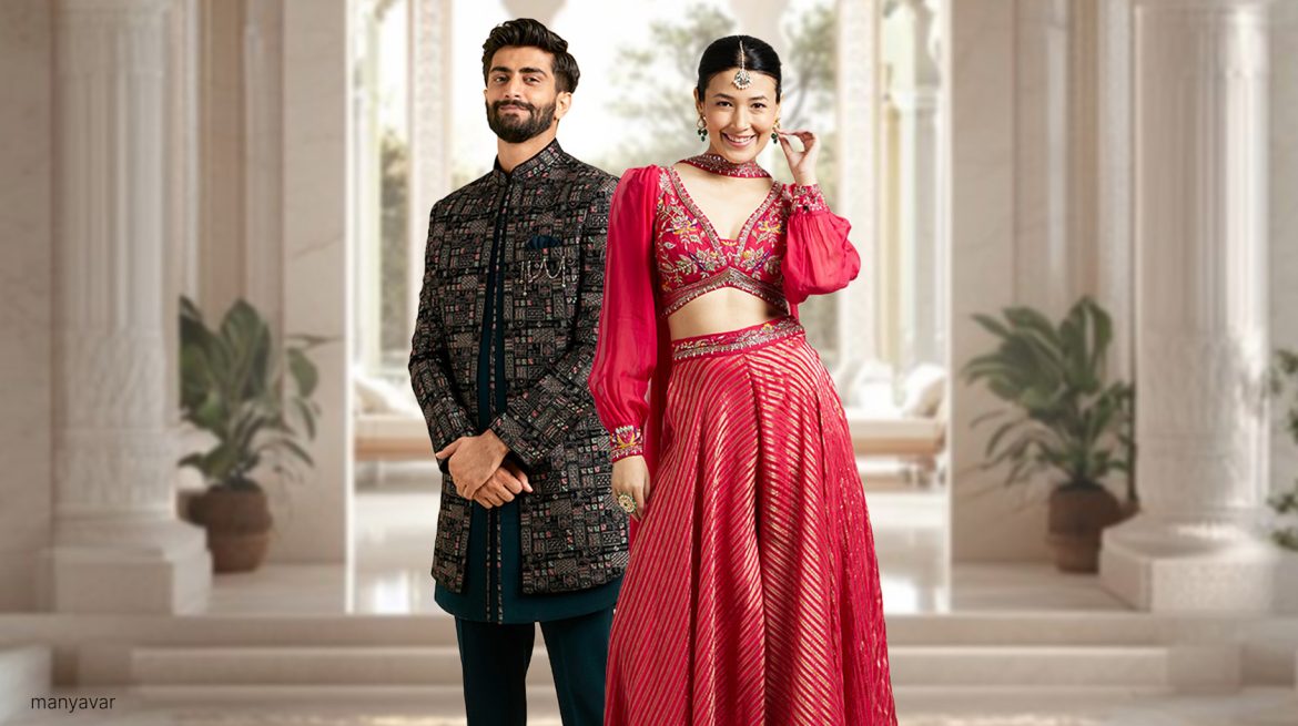 Indo-Western Wedding Outfits