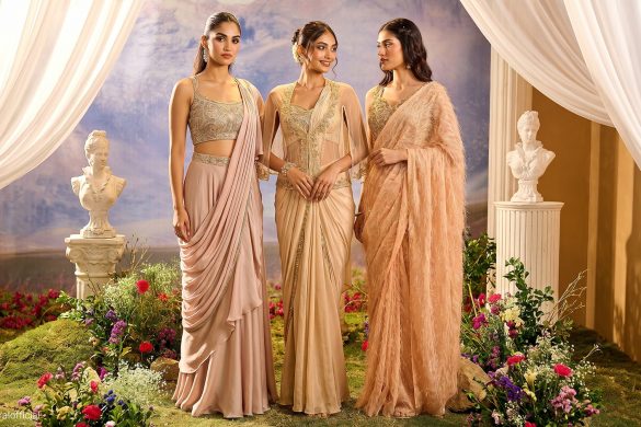 Aariyana Couture pre draped sarees