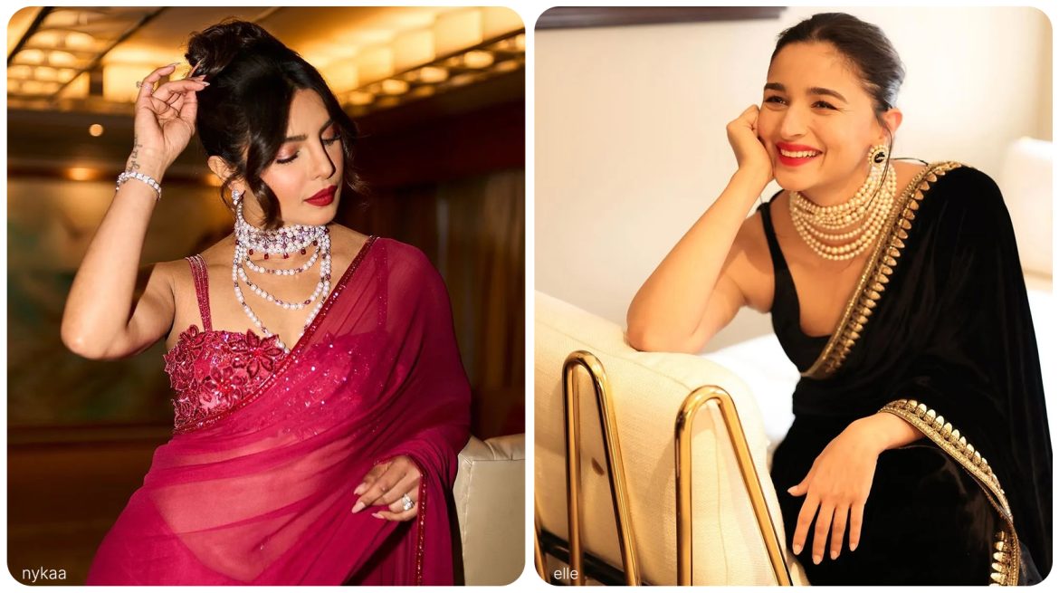 Hairstyles for Saree