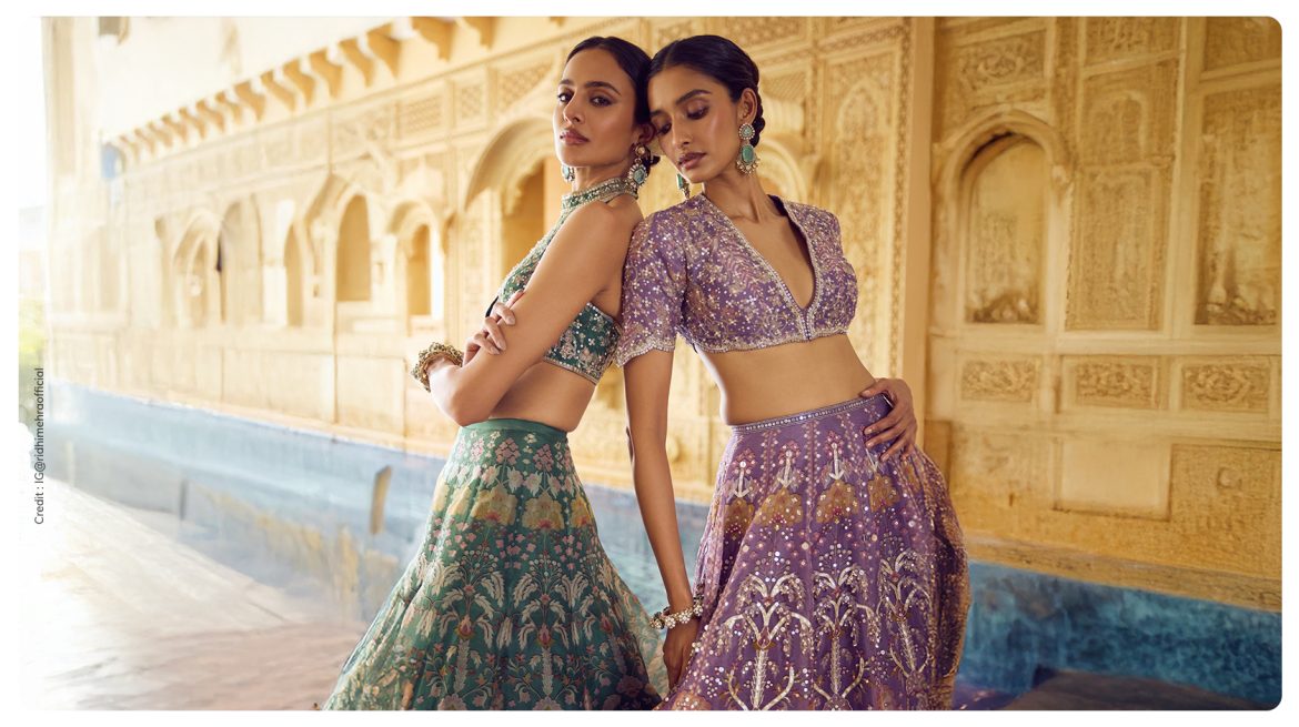 What Fashion Girlies Are Wearing Instead of Sarees This Wedding Season
