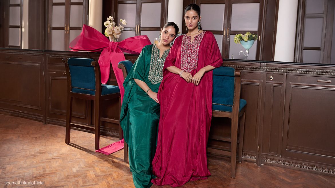The New Saudi Eveningwear Mood Is Modest Satin