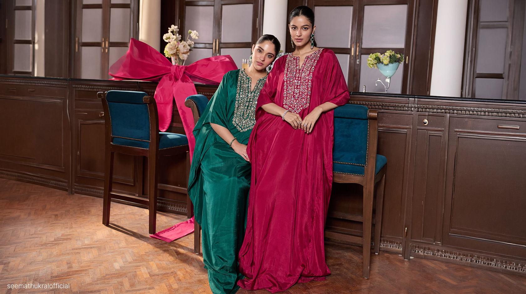 The New Saudi Eveningwear Mood Is Modest Satin