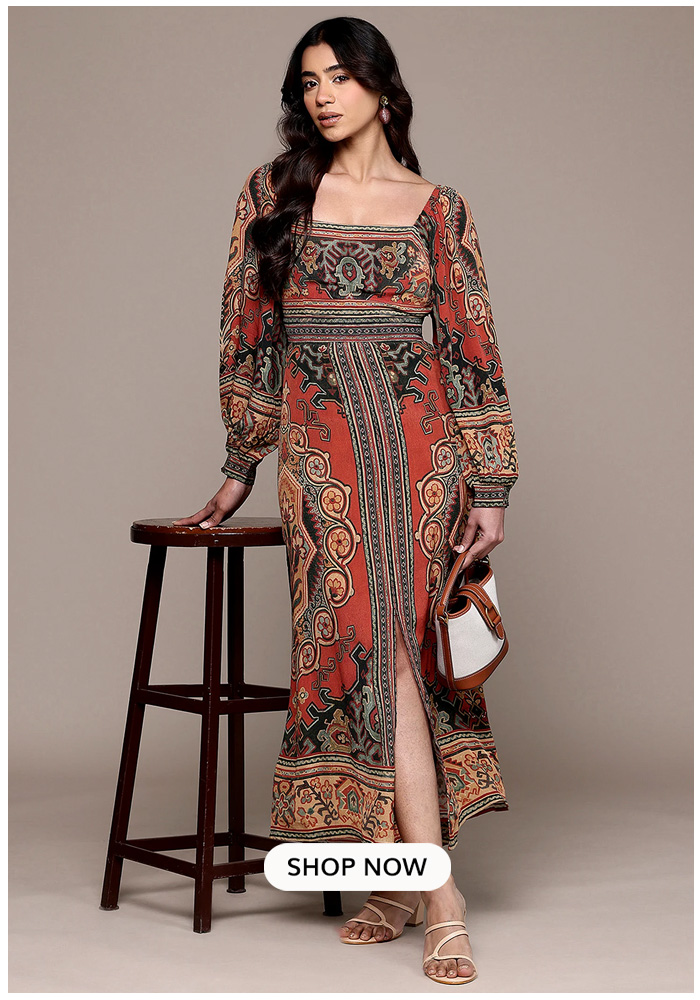 Modern Printed Eid Dress