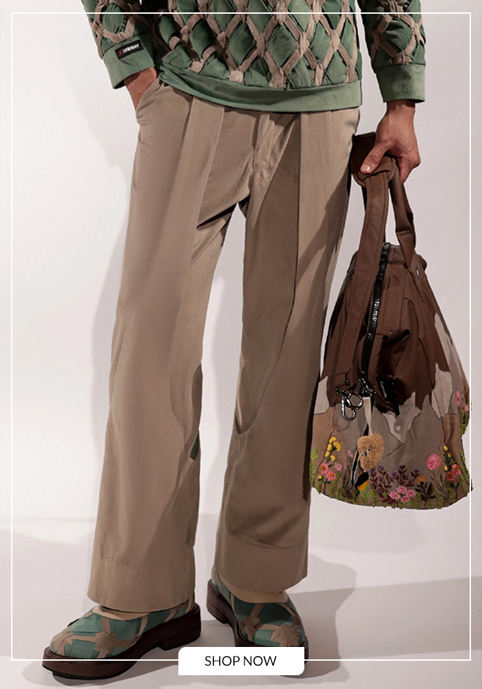 Olive and Beige