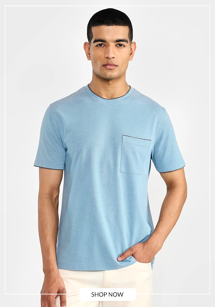 Sky Blue and Warm Brown