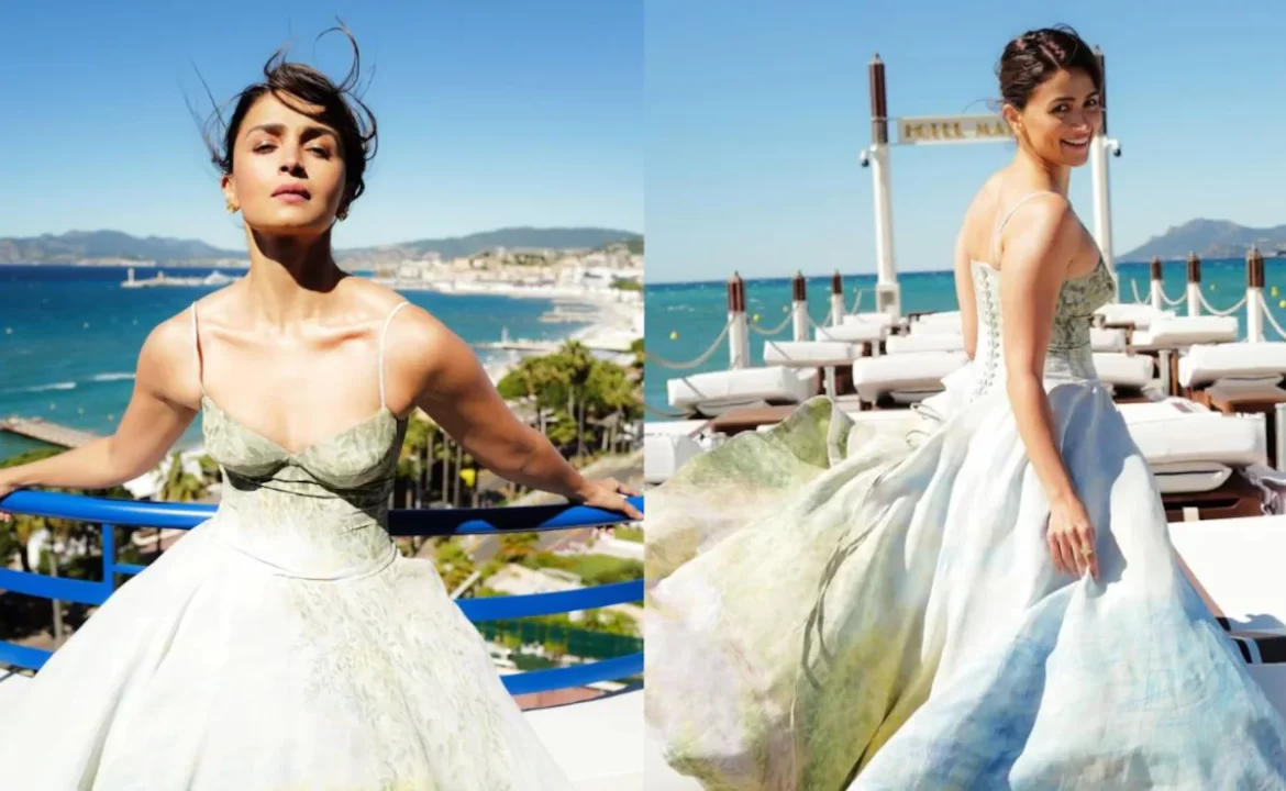 Alia Bhatt's Mint-Green Gown
