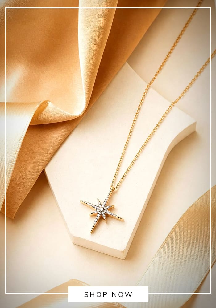 Celestial Star Diamond Necklace