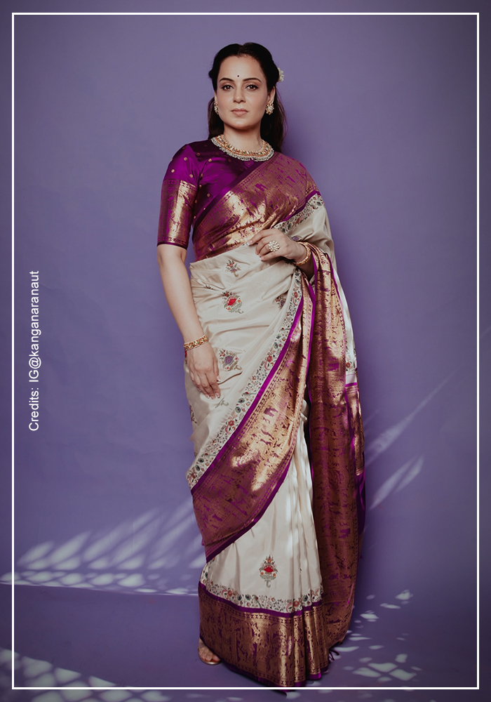 The Saree That Started the Conversation 