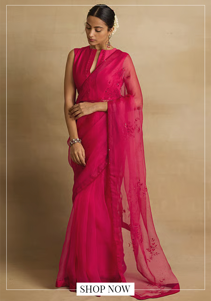 Organza Sarees 