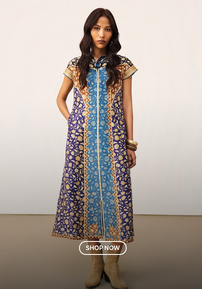 The Printed Midi Dress