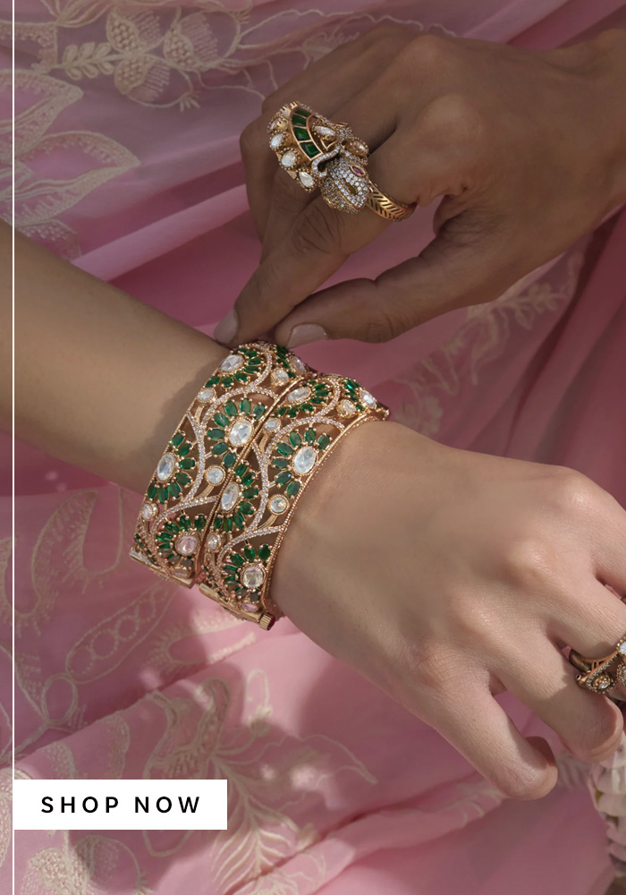 Stacked Bangles Are the New Arm Candy 