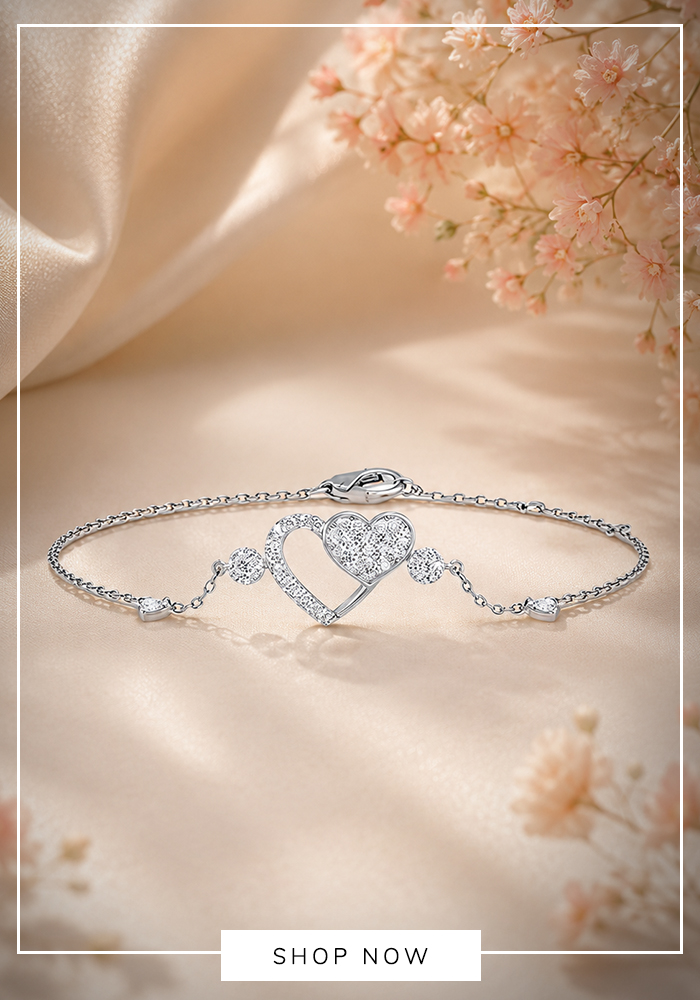 The Interlocking Heart Bracelet