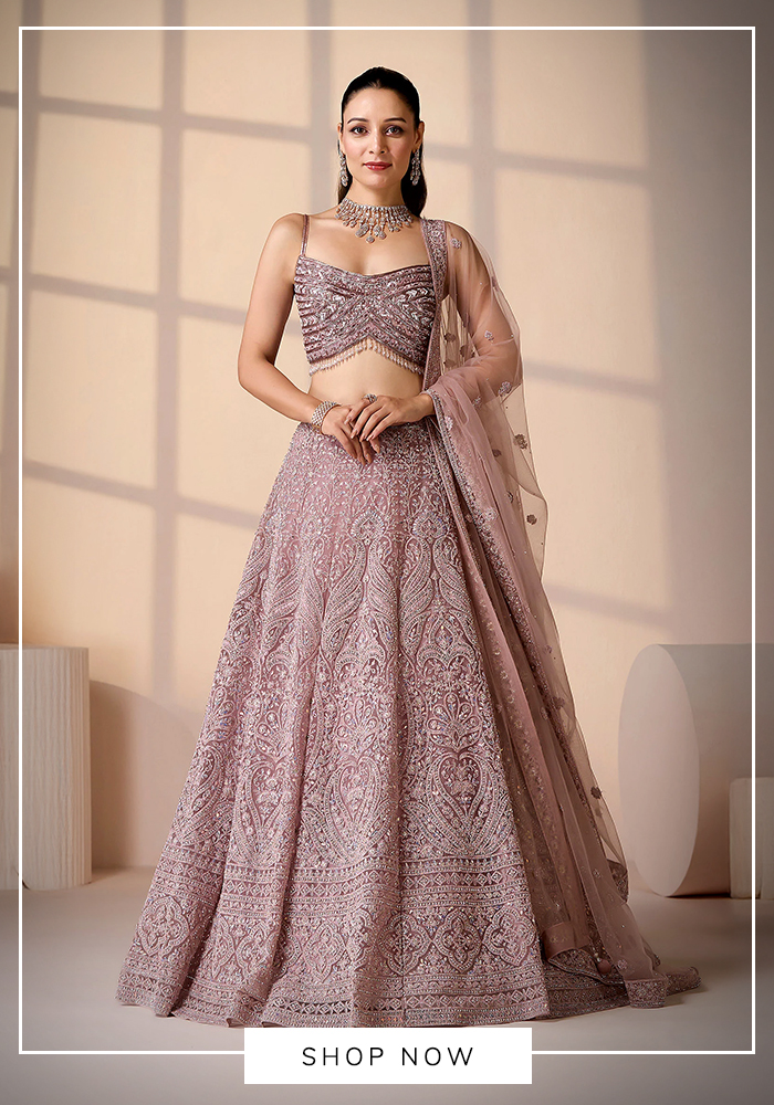 6. Chaashni by Maansi and Ketan — For Brides Who Love Sparkle Without Excess 
