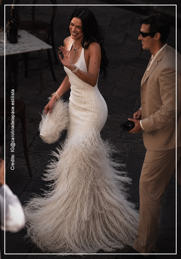 Dua Lipa and Callum wedding day brunch