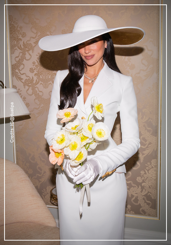 Dua Lipa's Town Hall Wedding