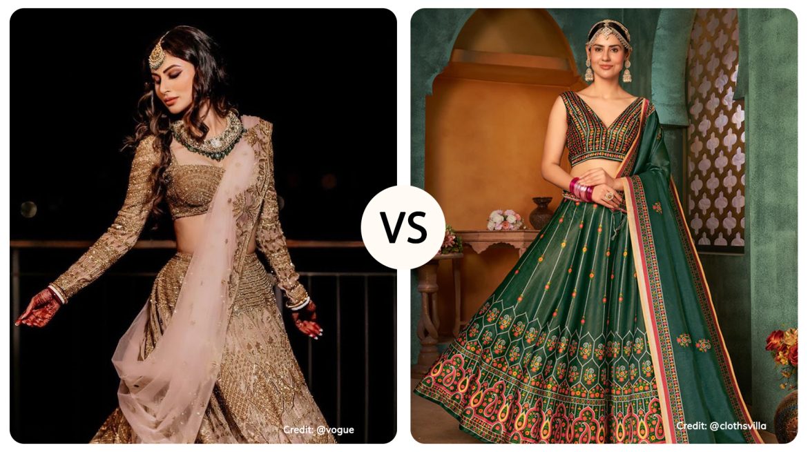 Lehenga vs Ghagra