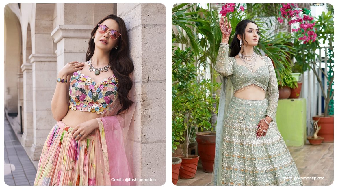 Crop Top Lehenga