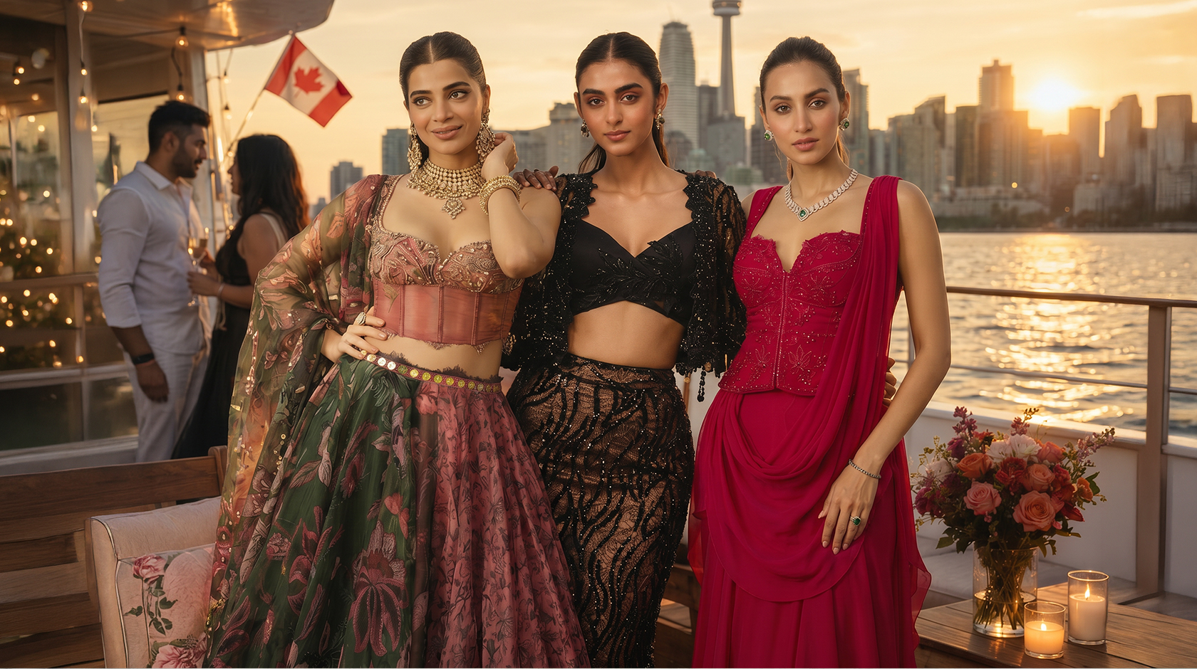 Bollywood Cruise Party Outfits for Summer in Canada