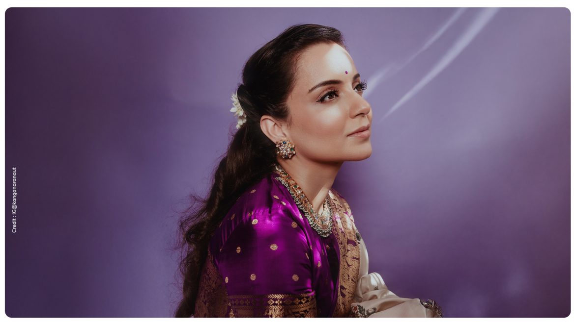 If Old-Money Indian Fashion Had a Face, It Would Be Kangana Ranaut in a Saree