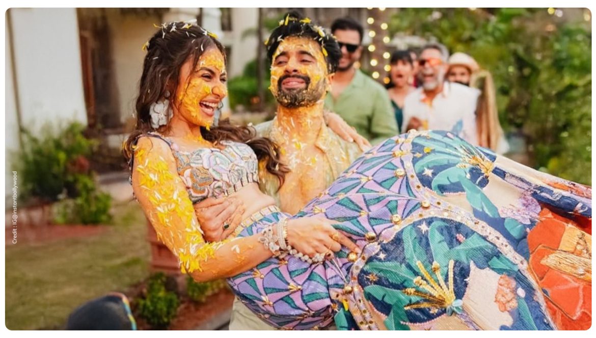 Rakul Preet outdoor haldi