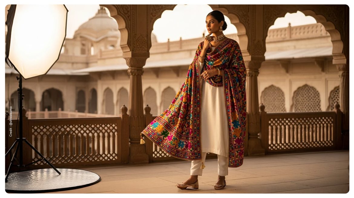 Punjabi Dupatta Styles