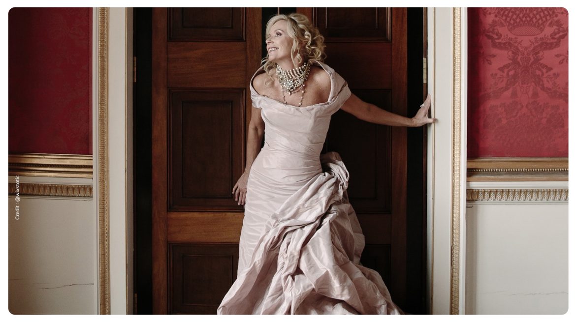 elegant wedding dresses for mature women