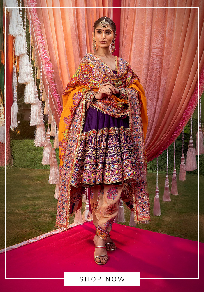 Mayyur Girotra anarkali set