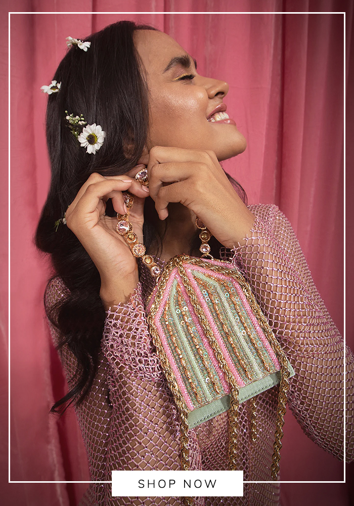 Papa Dont Preach embellished bag