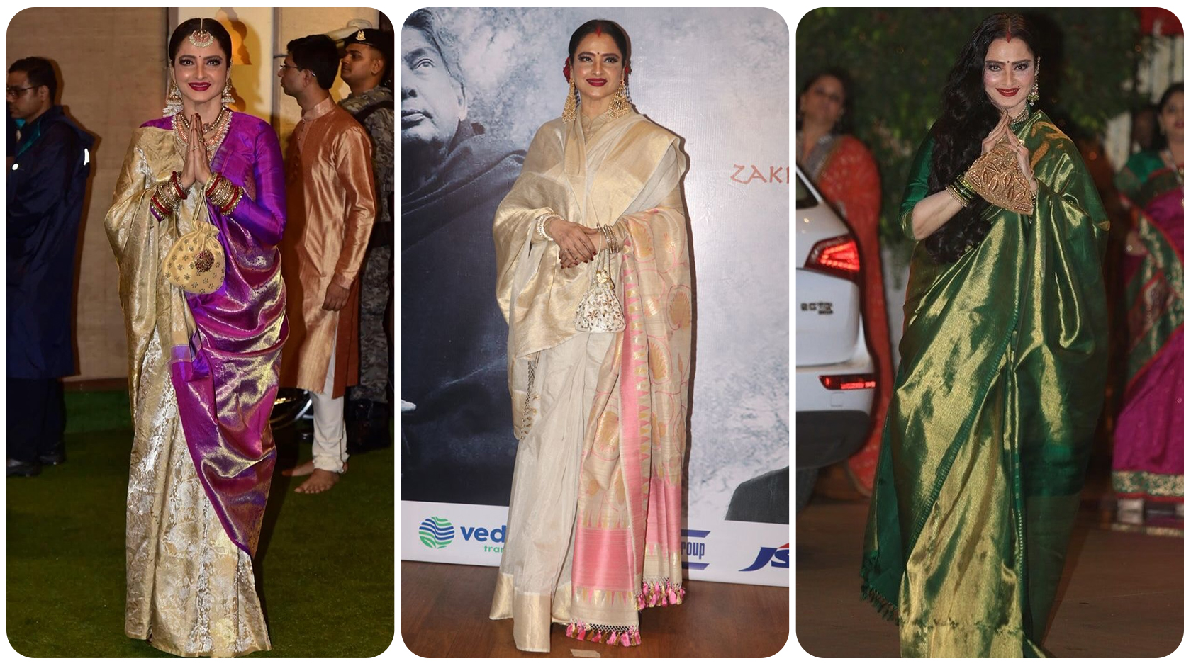 Rekha ji saree collection