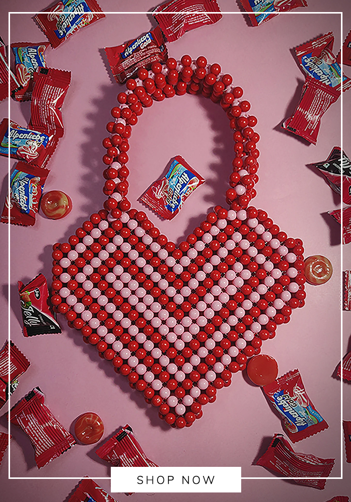 Rubilon heart shaped bag