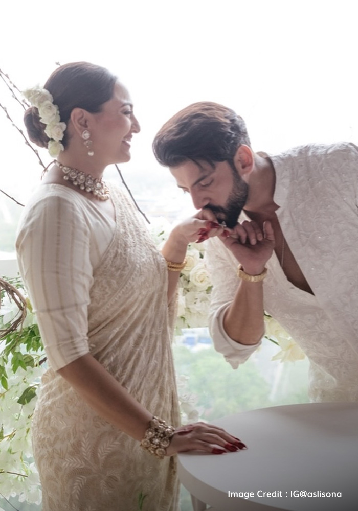 Sonakshi Sinha and Iqbal wedding
