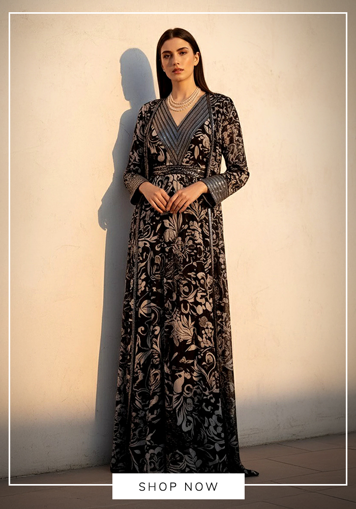 Swirl print maxi dress