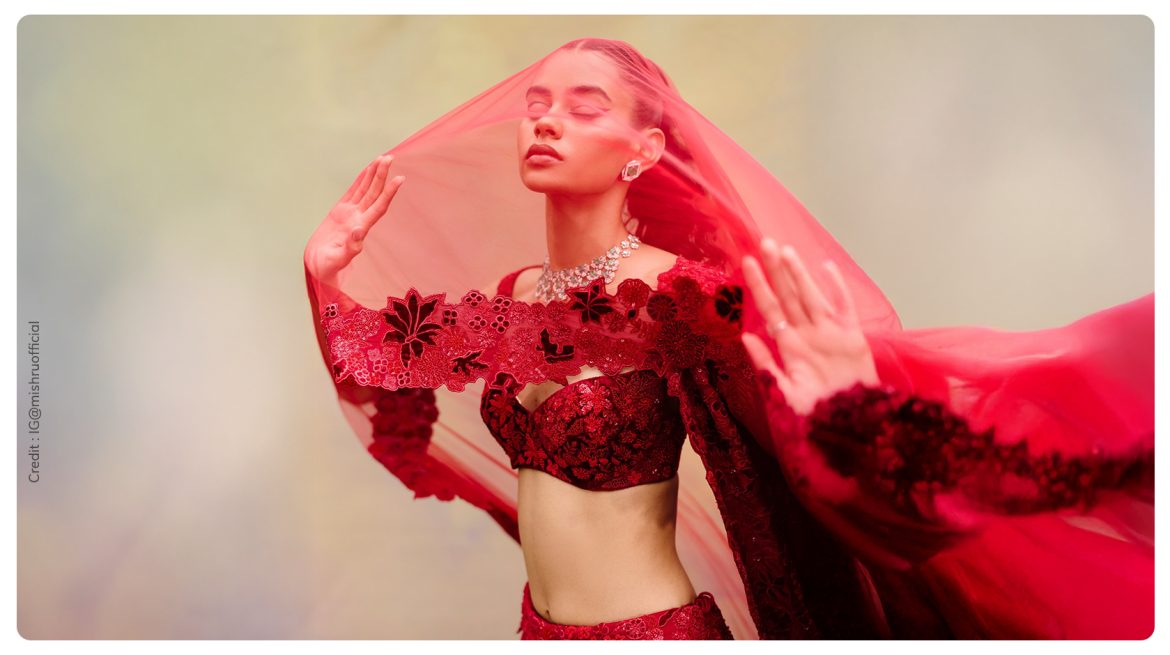 Trending bridal lehenga shades