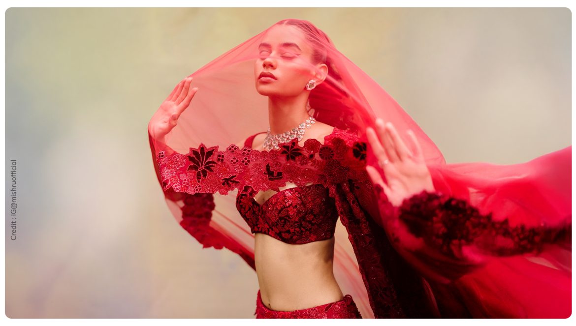 Trending bridal lehenga shades