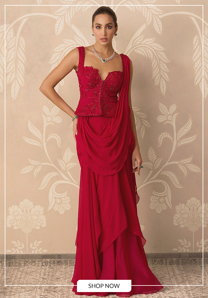 Pre-Draped Sarees for Effortless Glam 
