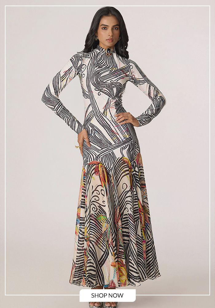 Look 2: The Fireworks Night Dress