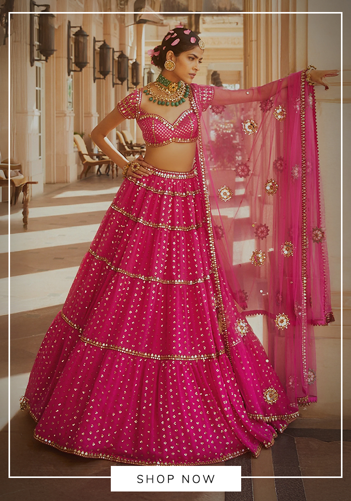 Why High-Waisted Lehengas Work for Petite Frames