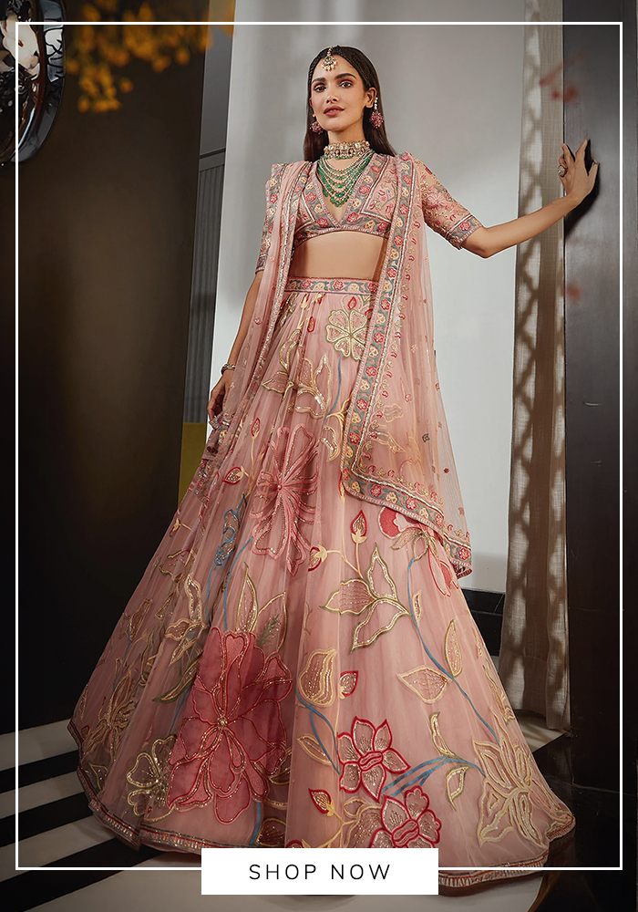 Why High-Waisted Lehengas Work for Petite Frames