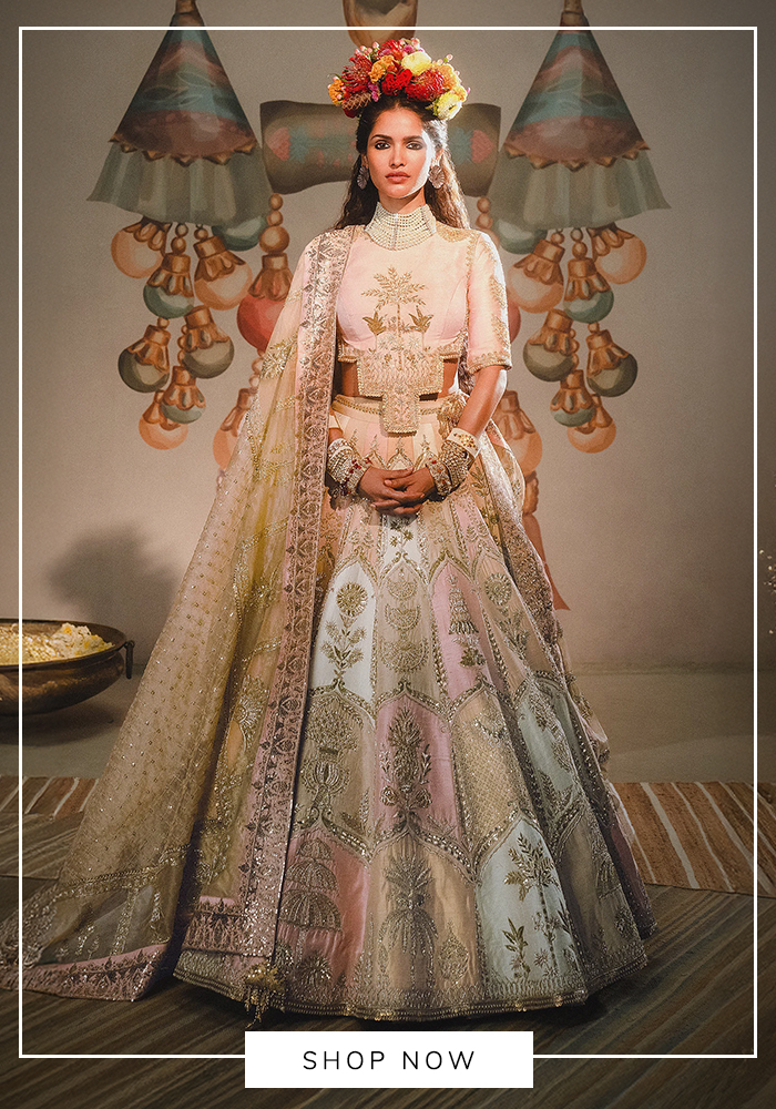 Why High-Waisted Lehengas Work for Petite Frames