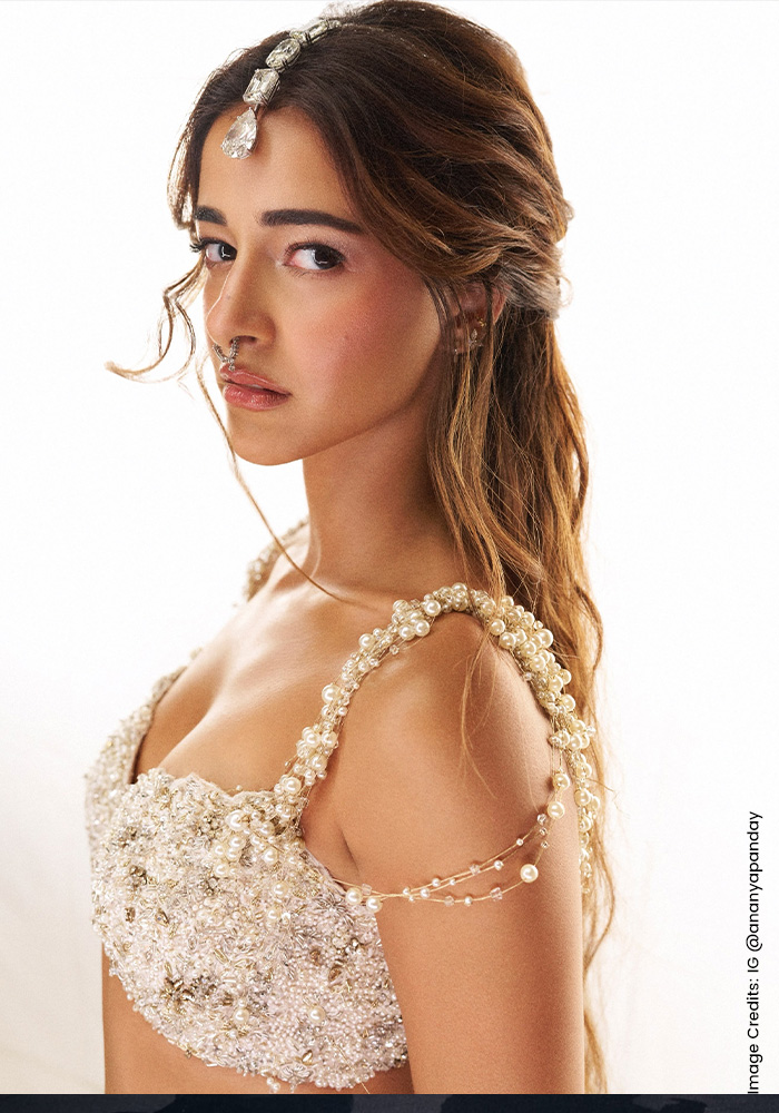Ananya Panday in Gaurav Gupta couture