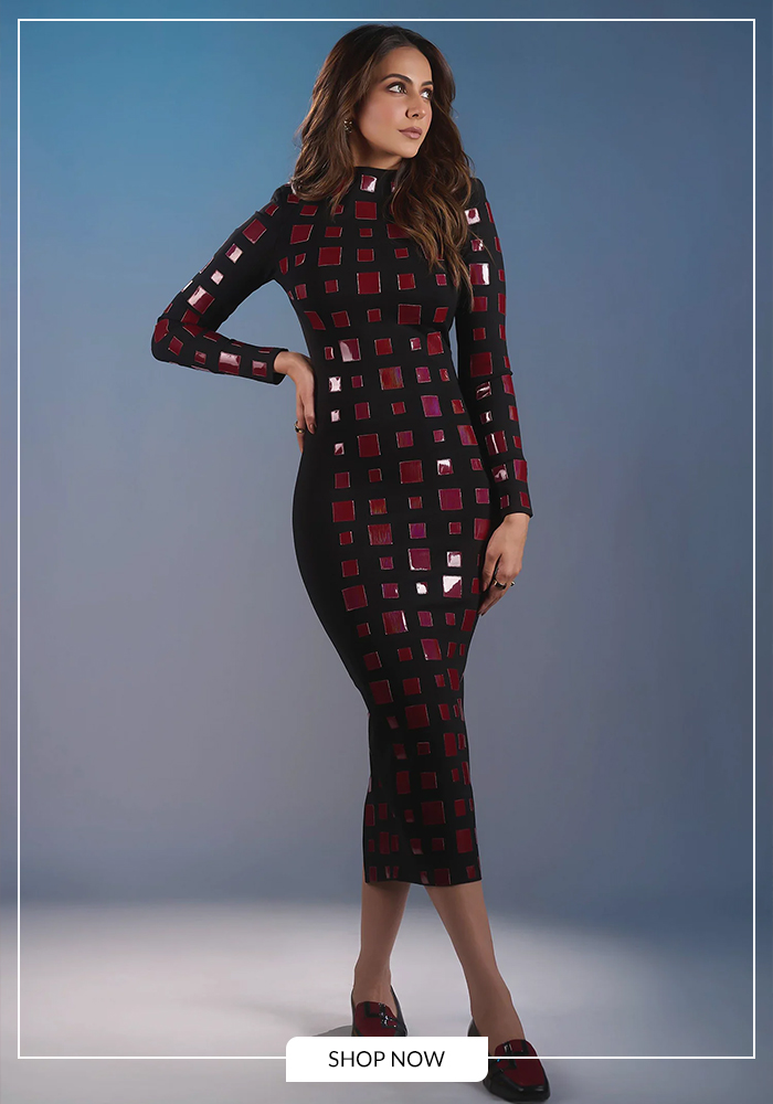 Applique work dress perfect for drive in movie night