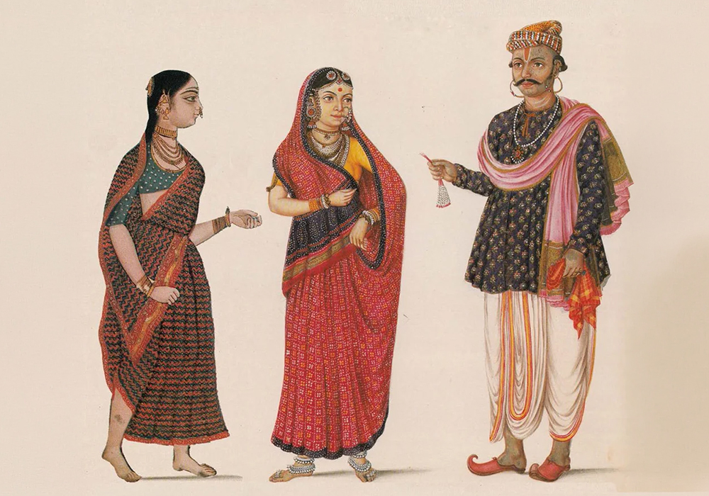 Bandhani origin