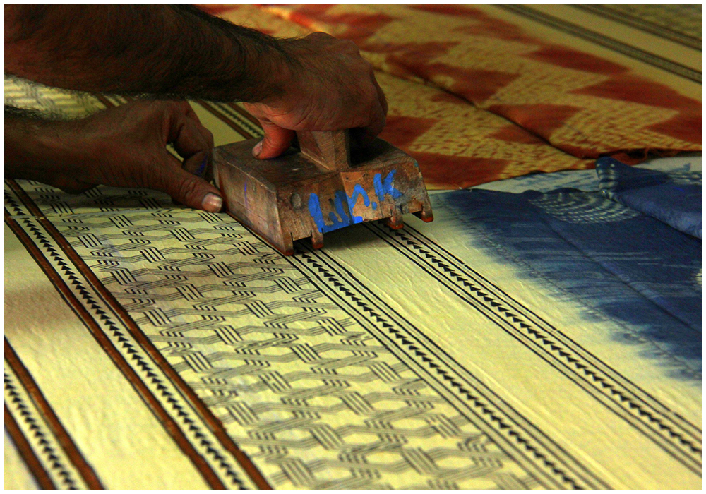 Ajrakh printing