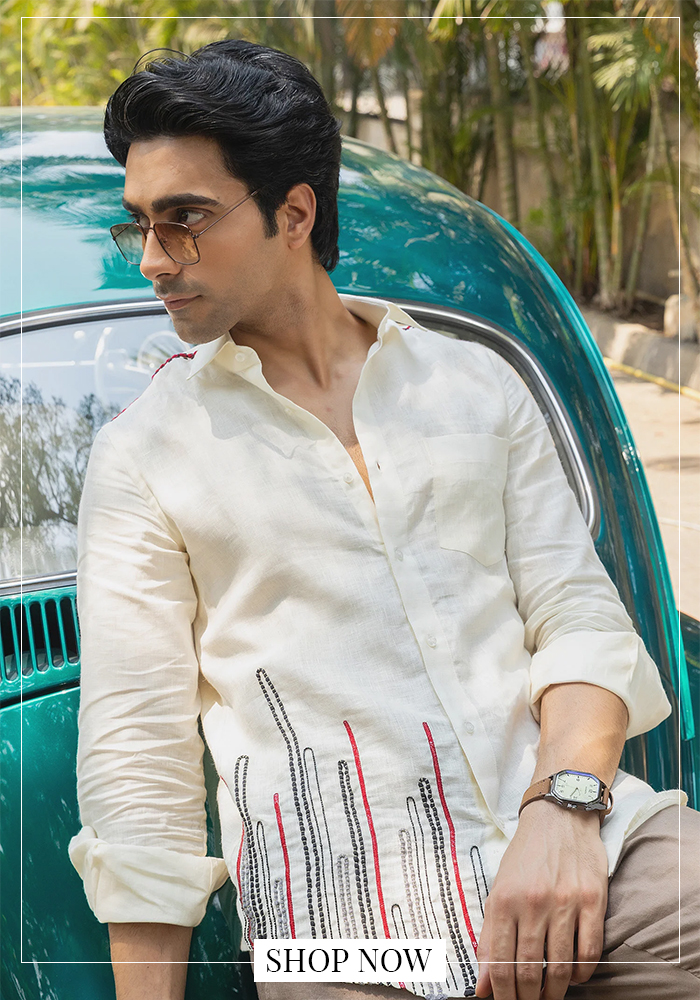 Breezy linen shirt