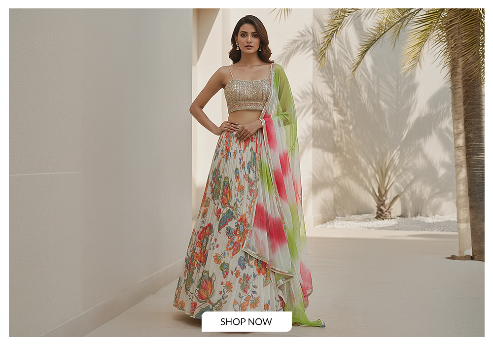 Daytime Festivities Minimal Lehenga Styling