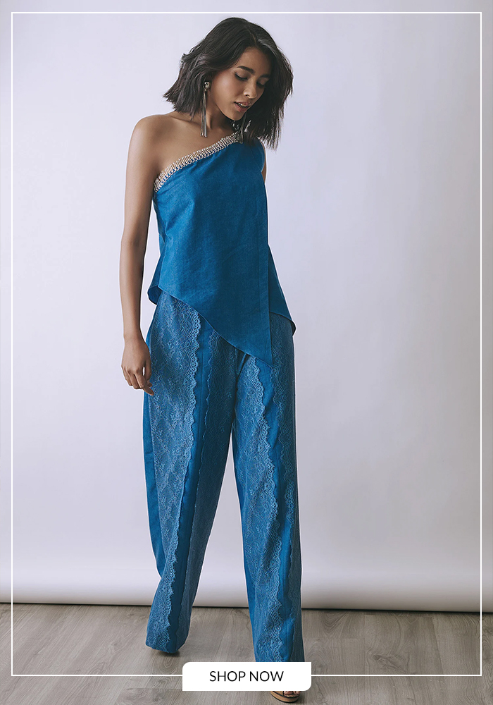 Denim jumpsuit perfect for park picnic movie night