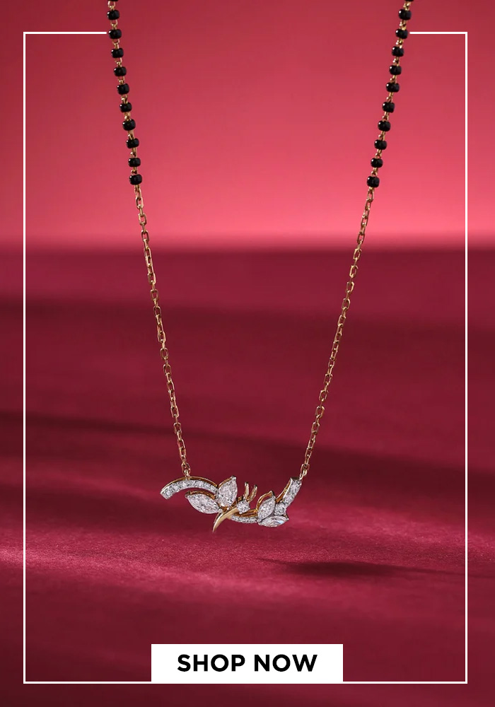Diamond mangalsutra