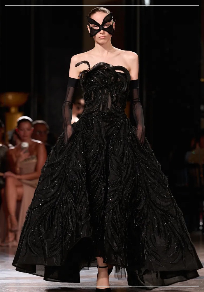 Ellie Saab black gown