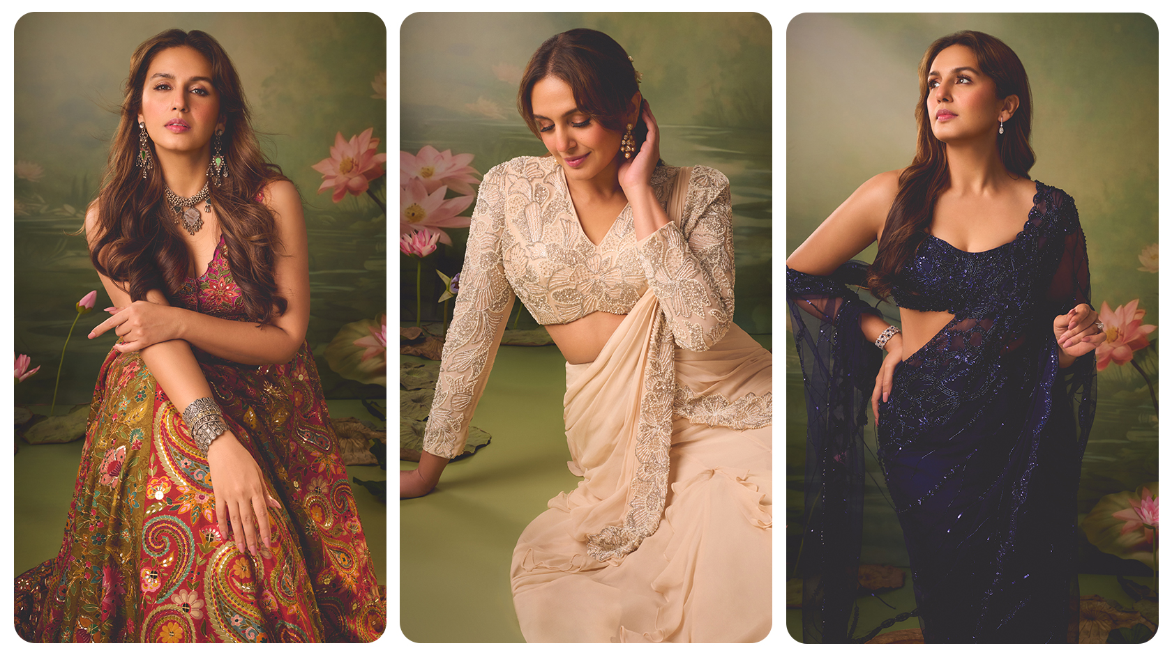 Powerhouse Huma Qureshi Fronts the Latest Issue of Aza Magazine