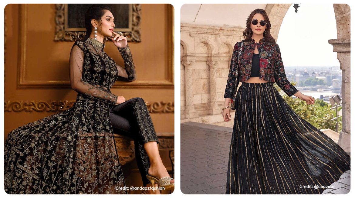 Black to an Indian Wedding